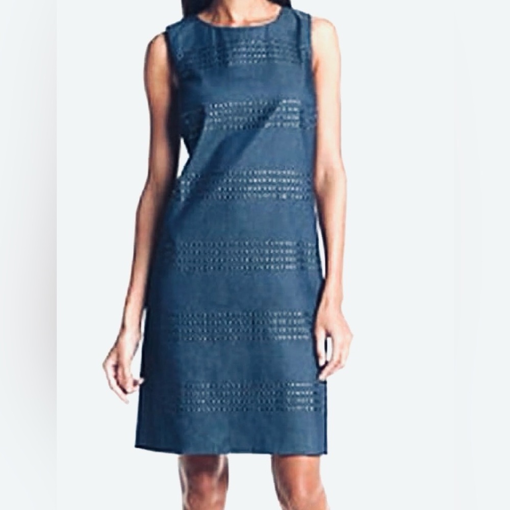 Tommy Hilfiger Studded Shift Dress | Fully Lined | Zip Back